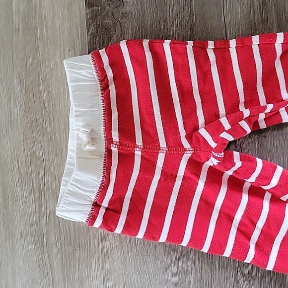 Carter's Red & White Striped Baby Pants Size 9M - Picture 2 of 6